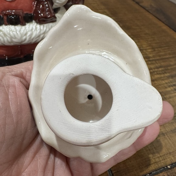 Papel Freelance 1991 L85433 Santa With Toy Sack Teapot w/ Lid Ceramic Pristine - Picture 8 of 10